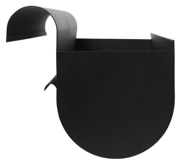 Ferm Living Závěsný truhlík Uma Balcony Box Medium, black