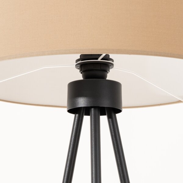 Sollux SL.1853 - Stojací lampa NEVIA 1xE27/15W/230V taupe