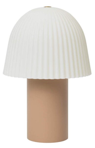Ferm Living Přenosná lampa Frill, rose/white 1104271029