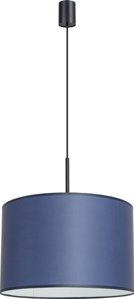 Sollux SL.1851 - Lustr na lanku NEVIA 1xE27/15W/230V pr. 40 cm modrá