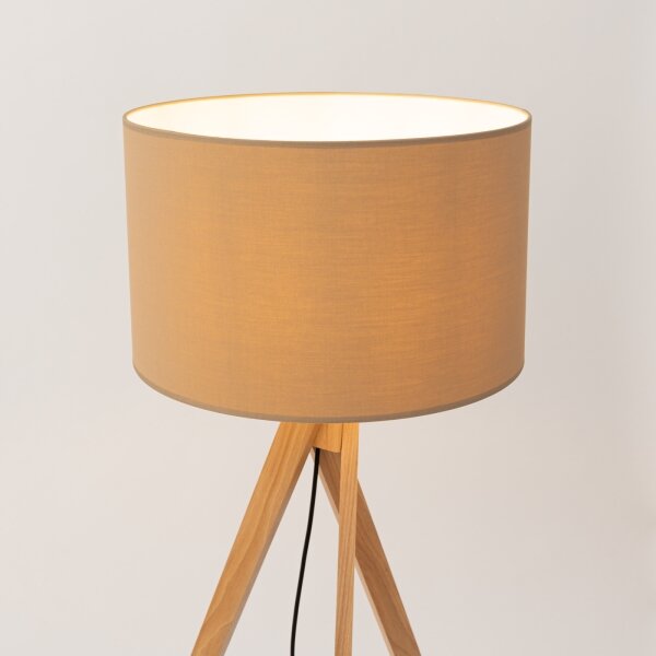 Sollux SL.1905 - Stojací lampa NATT 1xE27/15W/230V taupe