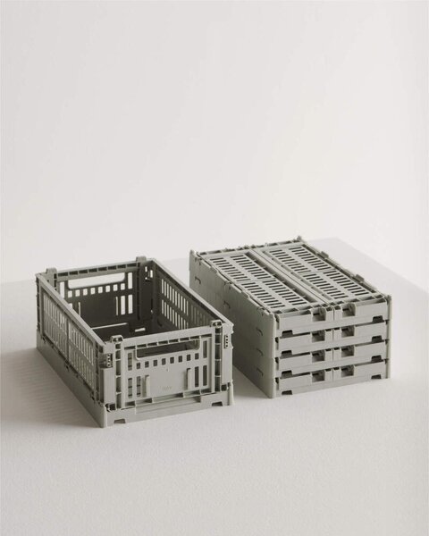 HAY Úložný box Colour Crate Small, grey