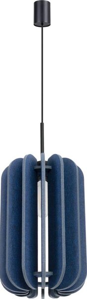 Sollux SL.1859 - Lustr na lanku MULA 1xE27/15W/230V pr. 27 cm modrá