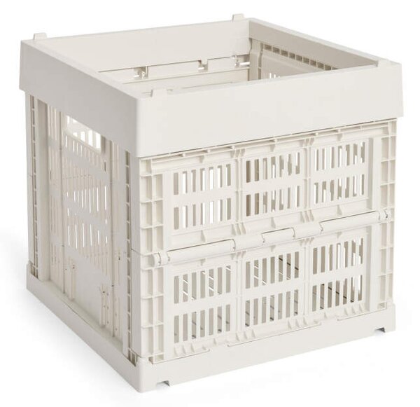 HAY Úložný box Colour Crate Cube, off-white