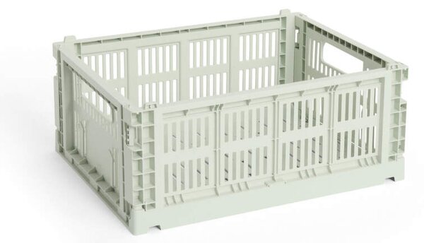 HAY Úložný box Colour Crate Medium, mint