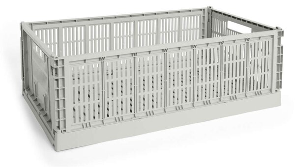 HAY Úložná přepravka Colour Crate X-Large, grey