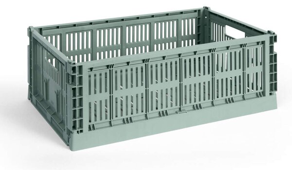 HAY Úložný box Colour Crate Large, sage green