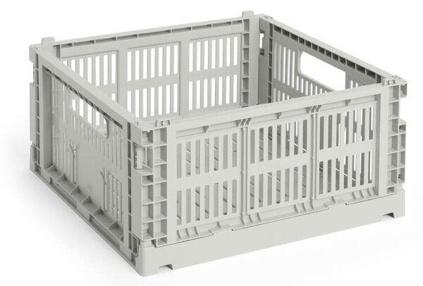 HAY Úložný box Colour Crate Medium Square, grey