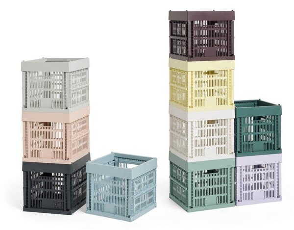 HAY Úložný box Colour Crate Cube, powder