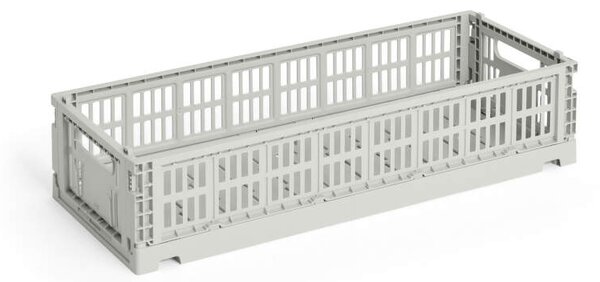 HAY Úložný box Colour Crate Mini Oblong, grey