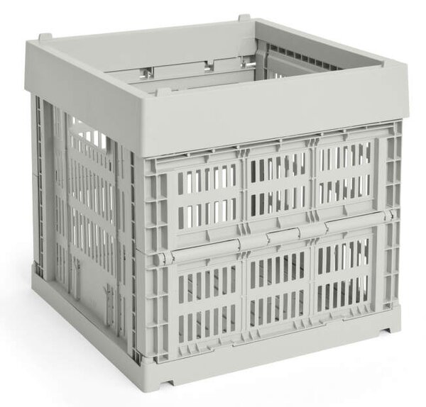 HAY Úložný box Colour Crate Cube, grey
