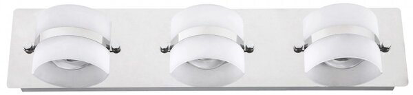 Rabalux 5491 LED koupelnové nástěnné bodové svítidlo 3x5W | 1095lm | 4000K | IP44 - chrom