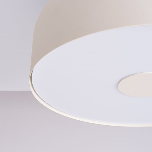 Sollux SL.1679 - Stropní svítidlo OMIQ 4xE27/15W/230V pr. 30 cm krémová