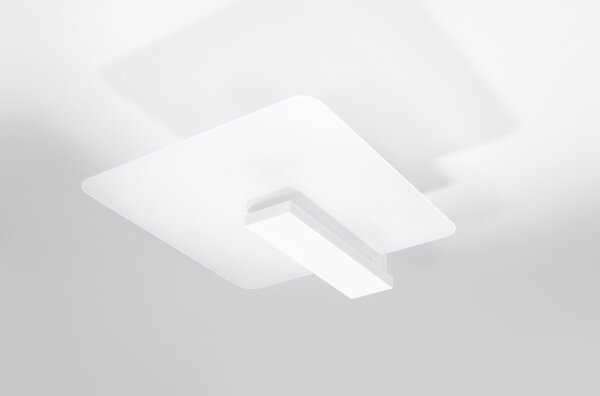 Sollux SL.1093 - Stropní svítidlo LAPPO 2xE27/15W/230V bílá