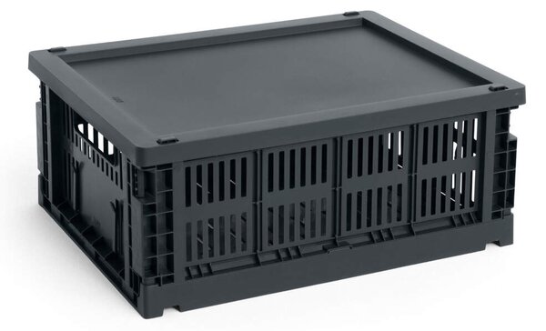 HAY Plastové víko Colour Crate Medium, lavender