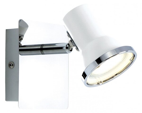Rabalux 5497 LED koupelnové nástěnné bodové svítidlo Steve 1x4,5W | GU10 | IP44 | 4000K - bílá, chrom