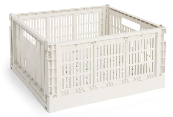 HAY Úložný box Colour Crate Large Square, off-white