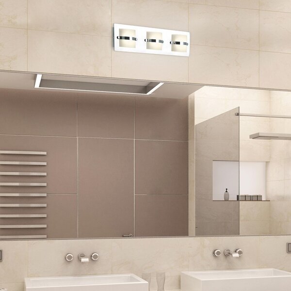 Rabalux 5491 LED koupelnové nástěnné bodové svítidlo 3x5W | 1095lm | 4000K | IP44 - chrom
