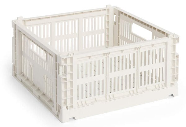 HAY Úložný box Colour Crate Medium Square, off-white