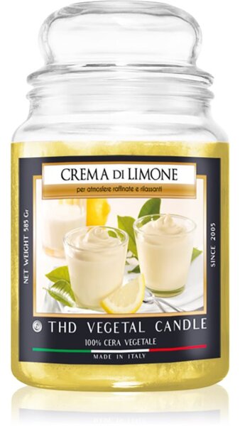 THD Italian Luxury Crema Di Limone vonná svíčka 600 g