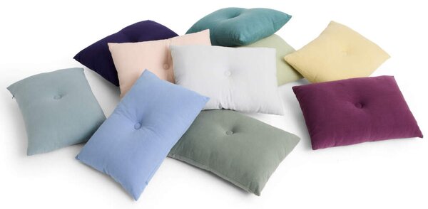 HAY Polštář Dot Linen, pigeon blue
