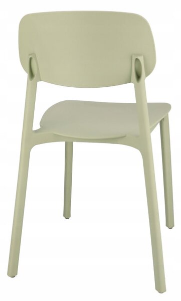 Plastová židle LARA zelená