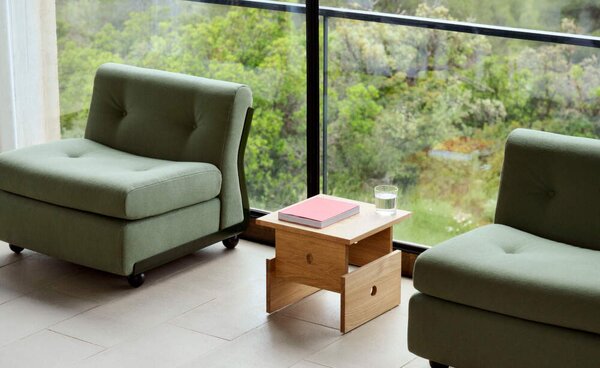 HAY Konferenční stolek Wood Box, oiled oak