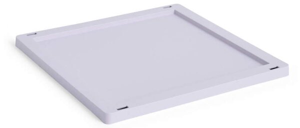 HAY Plastové víko Colour Crate Medium Square/Cube, lavender