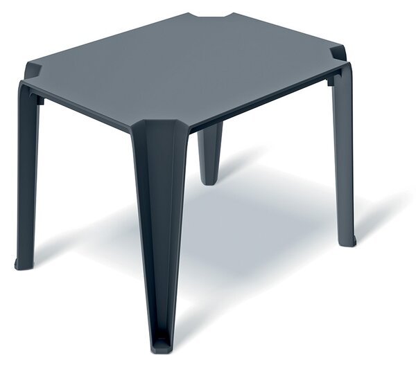 Prosperplast Plastový konferenční stůl LOTTIES 77x59x56,5 cm uhelný