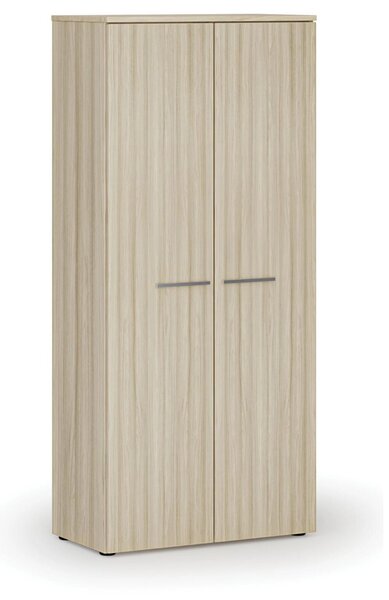 Šatní skříň s výsuvem PRIMO WOOD, 800 x 420 x 1781 mm, dub přírodní