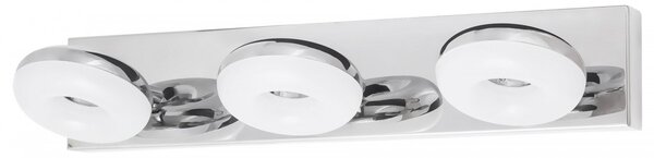 Rabalux 5718 LED koupelnové nástěnné svítidlo nad zrcadlo Beata 3x5W | 1395lm | 4000K | IP44 - chron
