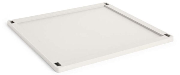 HAY Plastové víko Colour Crate Medium Square/Cube, off-white