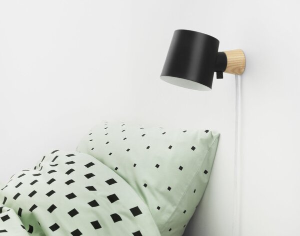 Normann Copenhagen Nástěnná lampa Rise, white 502005