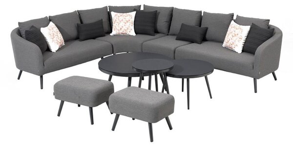 Doppler MELIA LIKA-TEX® zahradní sedací souprava šedá