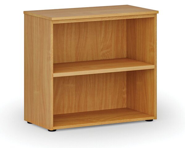Kancelářský regál PRIMO WOOD, 800 x 420 x 740 mm, buk