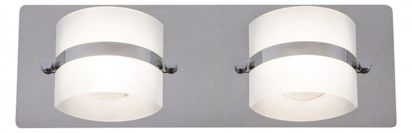Rabalux 5490 LED koupelnové nástěnné bodové svítidlo Tony 2x5W | 730lm | 4000K | IP44 - chrom