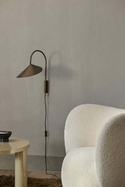 Ferm Living Nástěnná lampa Arum Swivel, bronze 1104266830