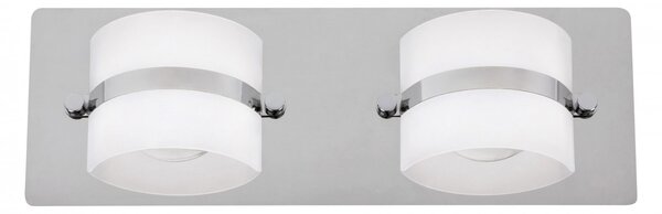 Rabalux 5490 LED koupelnové nástěnné bodové svítidlo Tony 2x5W | 730lm | 4000K | IP44 - chrom