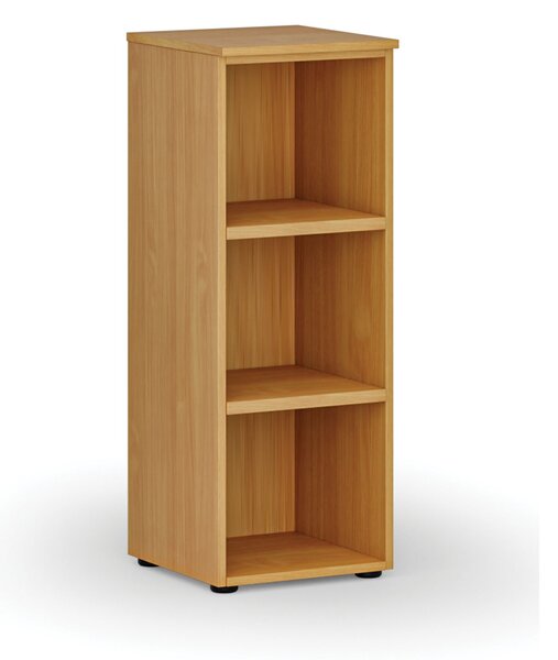 Kancelářský regál PRIMO WOOD, 400 x 420 x 1087 mm, buk