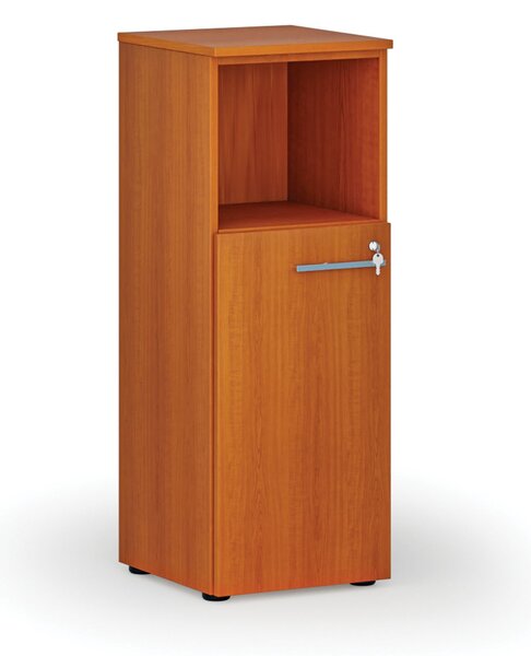Kombinovaná kancelářská skříň PRIMO WOOD, 400 x 420 x 1087 mm, třešeň
