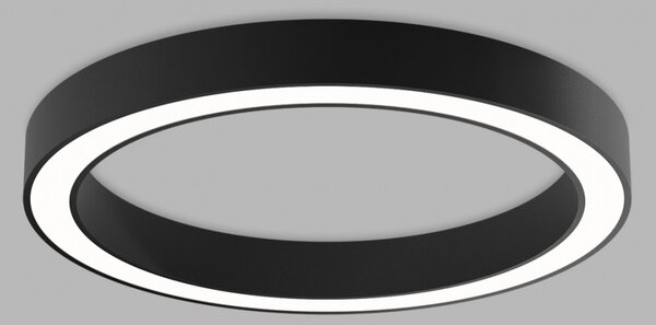 LED2 3270351DT LED přisazené stropní svítidlo Saturn Slim 1x60W | 4200lm | 3000-4000K - černá