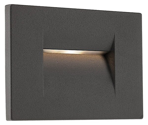 Redo 9636 LED venkovní zápustné orientační svítidlo Inner 1x3W | 106lm | 3000K | IP65 - tmavě šedá