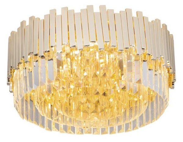 MAXLIGHT C0165 - Stropní svítidlo TREND 8xE14/40W/230V pr. 45 cm zlatá