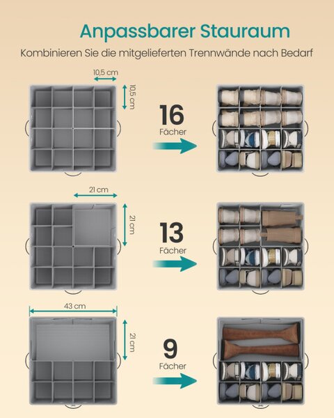 Organizér pro boty LSP622GD01 (2 ks)