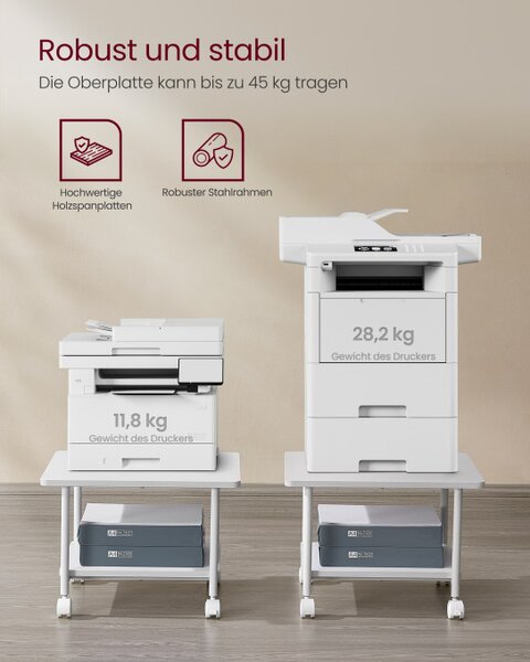 Stolek na tiskárnu OPS002W01