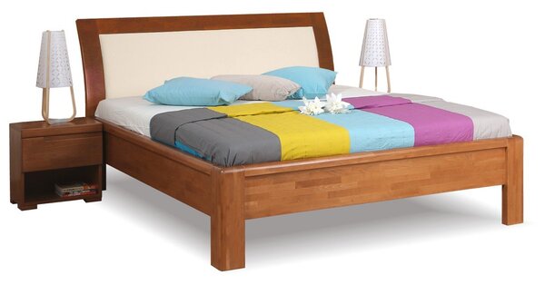 Manželská postel z masivu FLORENCIA F123 180x200, masiv buk