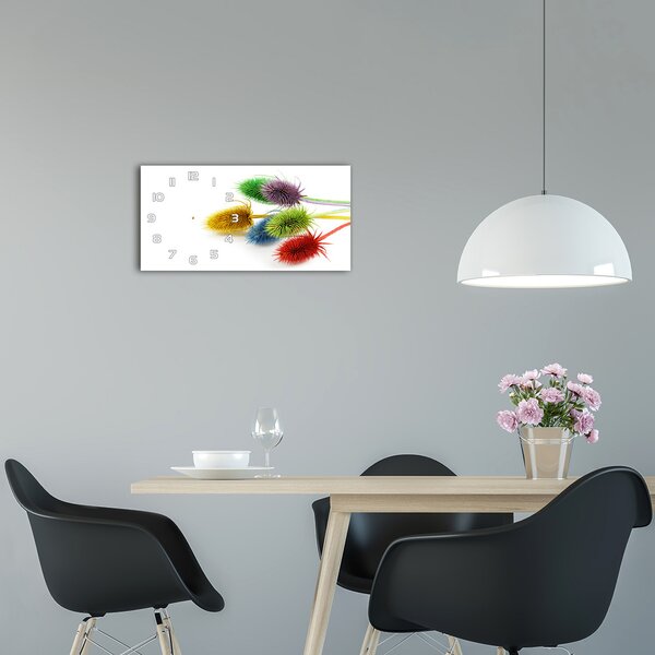 Moderní skleněné hodiny na stěnu Oset pl_zsp_60x30_f_46997479