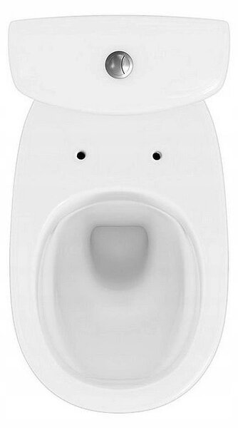 Cersanit ARTECO - WC kombi + antibakteriální sedátko s funkcí pomalého zavírání, vertikální odpad, K667-074