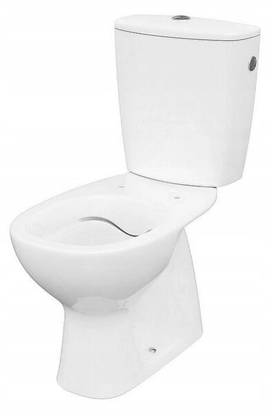 Cersanit ARTECO - WC kombi + antibakteriální sedátko s funkcí pomalého zavírání, vertikální odpad, K667-077