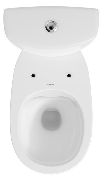 Cersanit ARTECO - WC kombi + antibakteriální sedátko s funkcí pomalého zavírání, horizontální odpad, K667-052